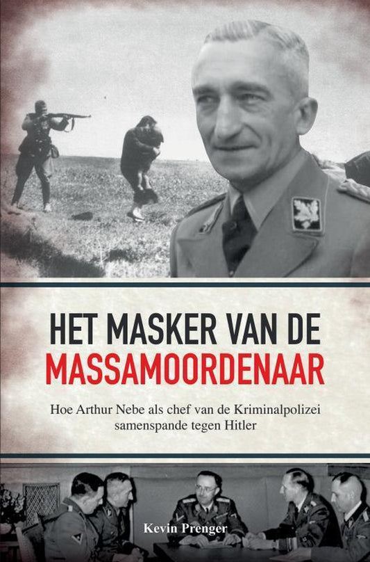 Omslag van Het masker van de massamoordenaar door Brave New Books, tweedehands boek bij Boekhandel Bloks