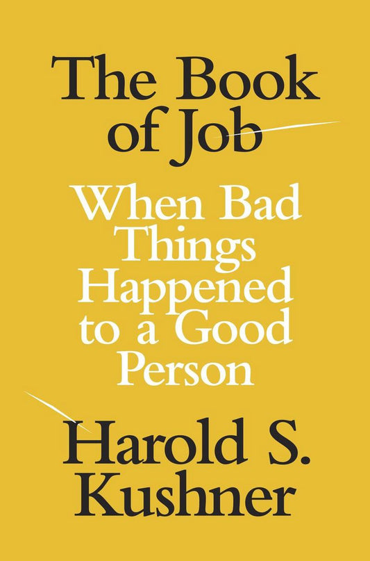 Omslag van The book of Job door Harold S. Kushner, tweedehands boek bij Boekhandel Bloks