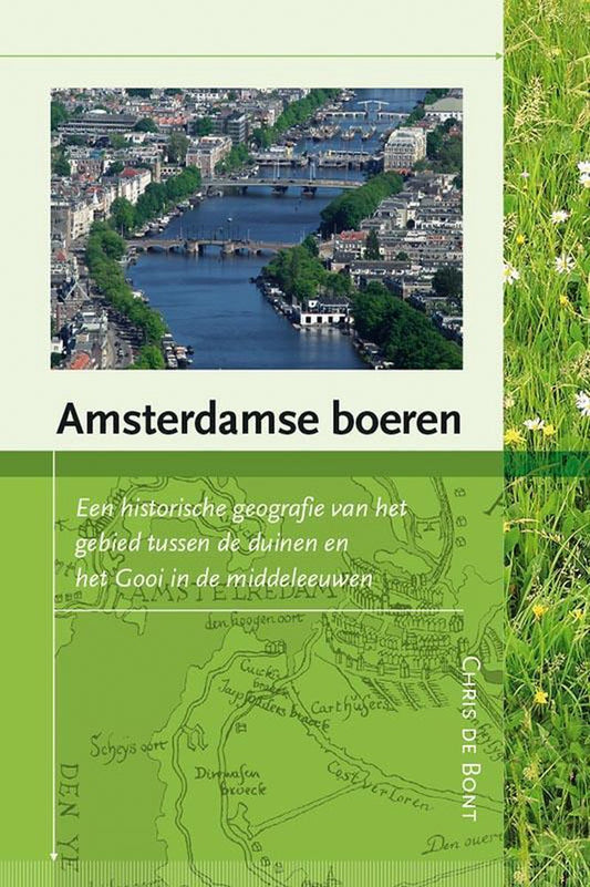 Omslag van Amsterdamse boeren door Chr. de Bont, tweedehands boek bij Boekhandel Bloks