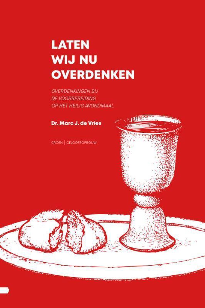 Omslag van Laten wij nu overdenken door Marc J. de Vries, tweedehands boek bij Boekhandel Bloks
