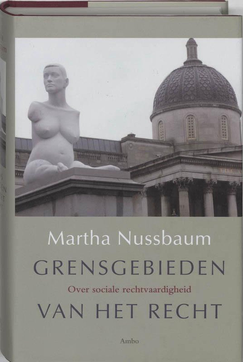 Omslag van Grensgebieden van het recht door Martha Nussbaum, tweedehands boek bij Boekhandel Bloks