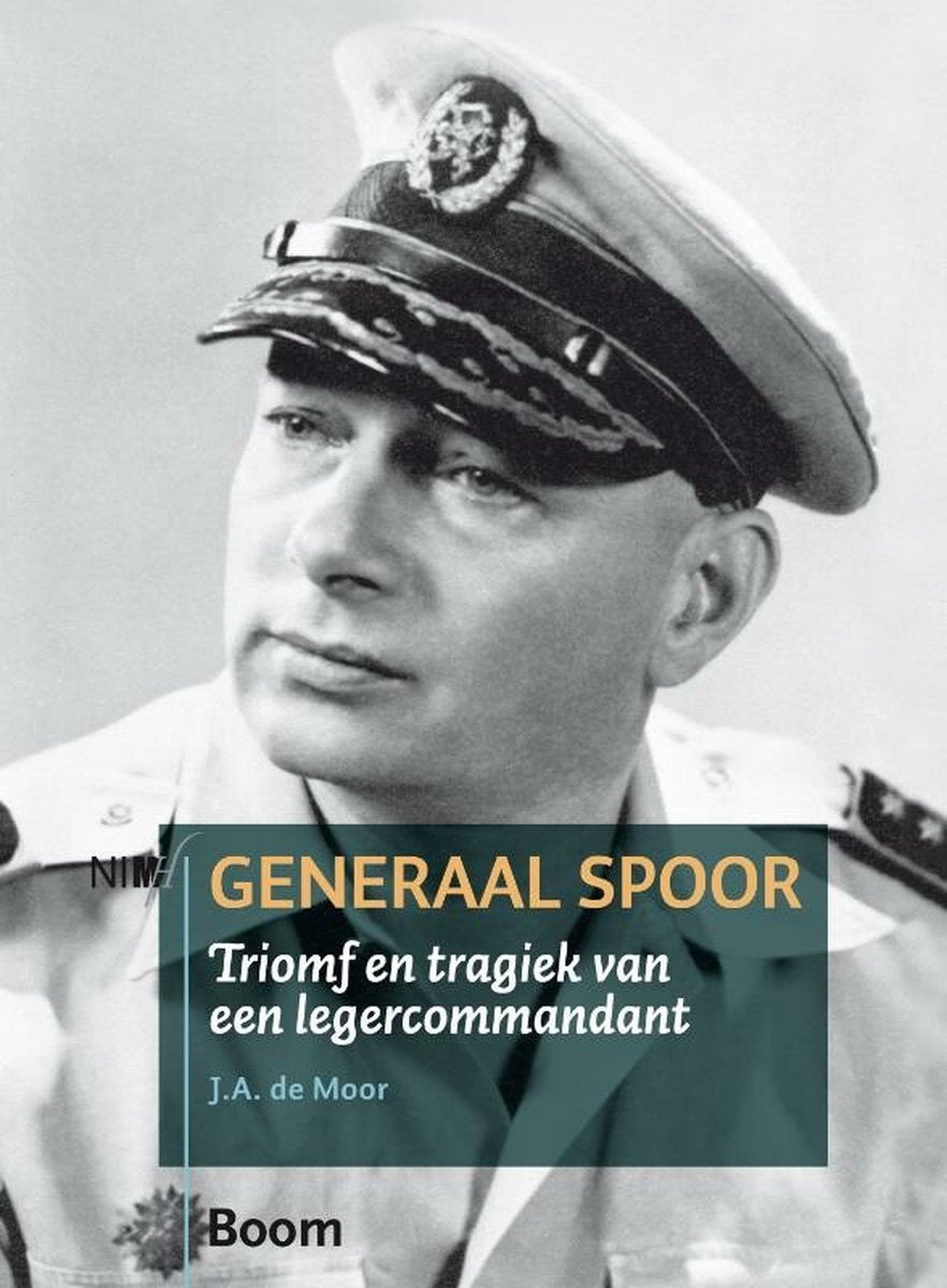 Omslag van Generaal Spoor door J.A. De Moor, tweedehands boek bij Boekhandel Bloks