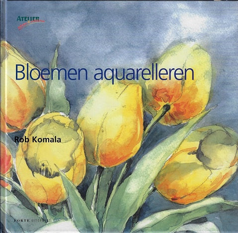 Bloemen aquarelleren