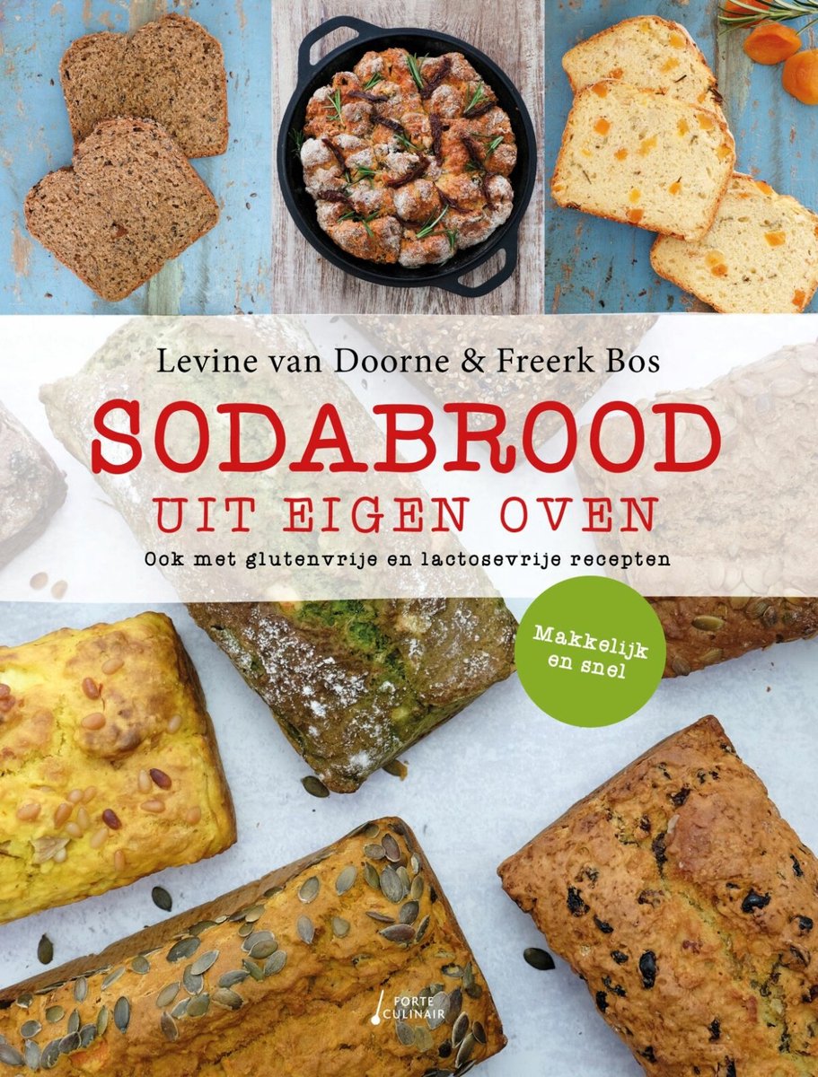 Omslag van Sodabrood uit eigen oven door Levine van Doorne, tweedehands boek bij Boekhandel Bloks