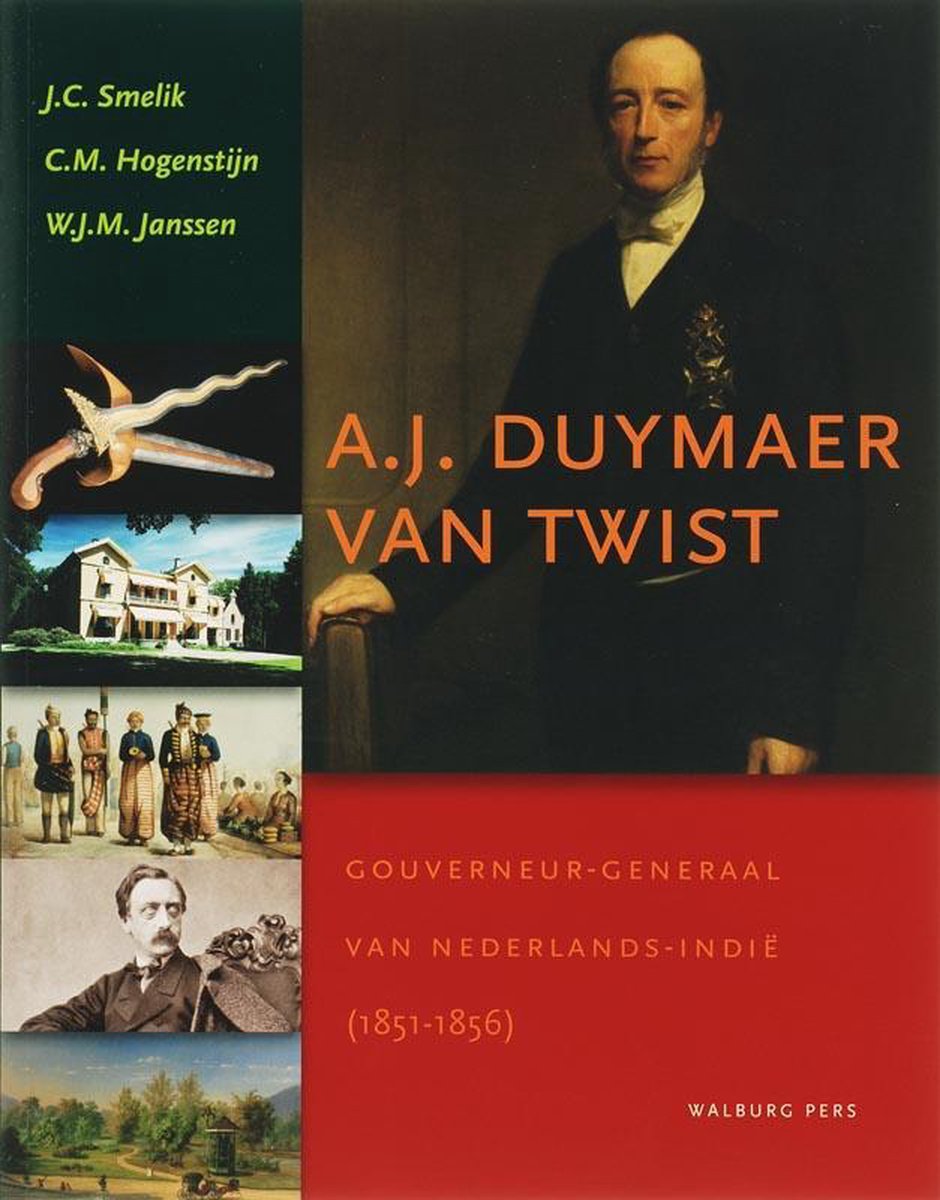 Omslag van A.J. Duymaer Van Twist door J.C. Smelik, tweedehands boek bij Boekhandel Bloks