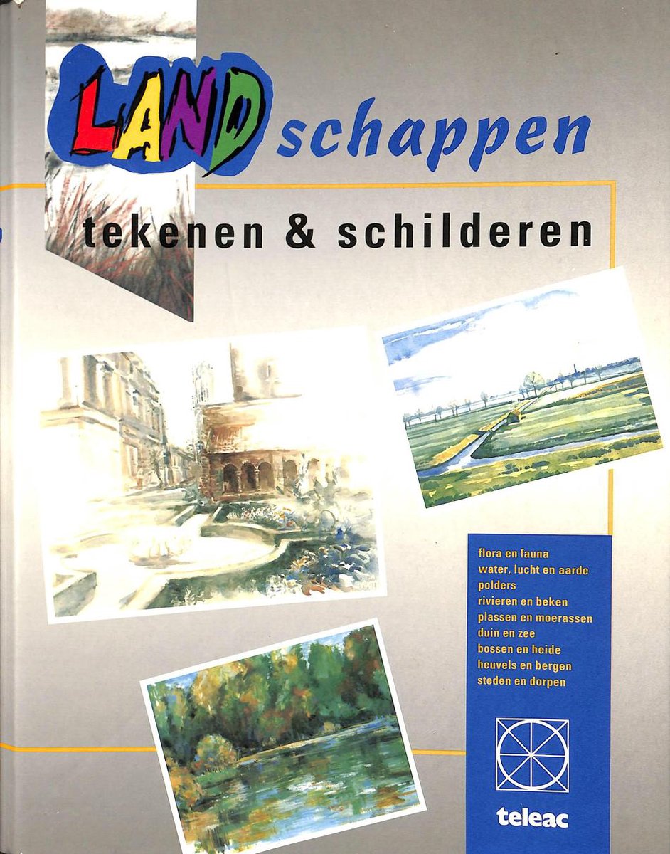 Omslag van Landschappen door Marleen Buddemeijer, tweedehands boek bij Boekhandel Bloks