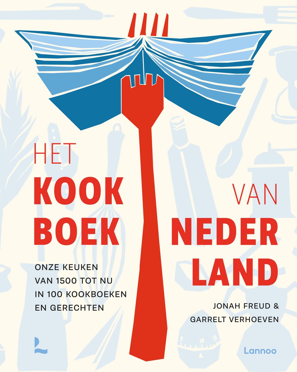 Omslag van Het kookboek van Nederland door Jonah Freud, tweedehands boek bij Boekhandel Bloks
