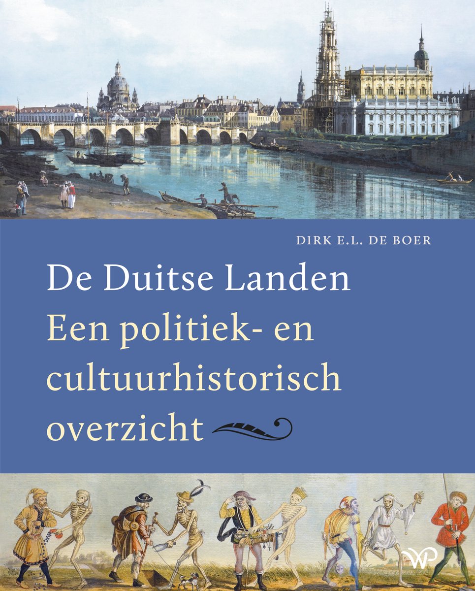 Omslag van De Duitse landen door Dirk de Boer, tweedehands boek bij Boekhandel Bloks