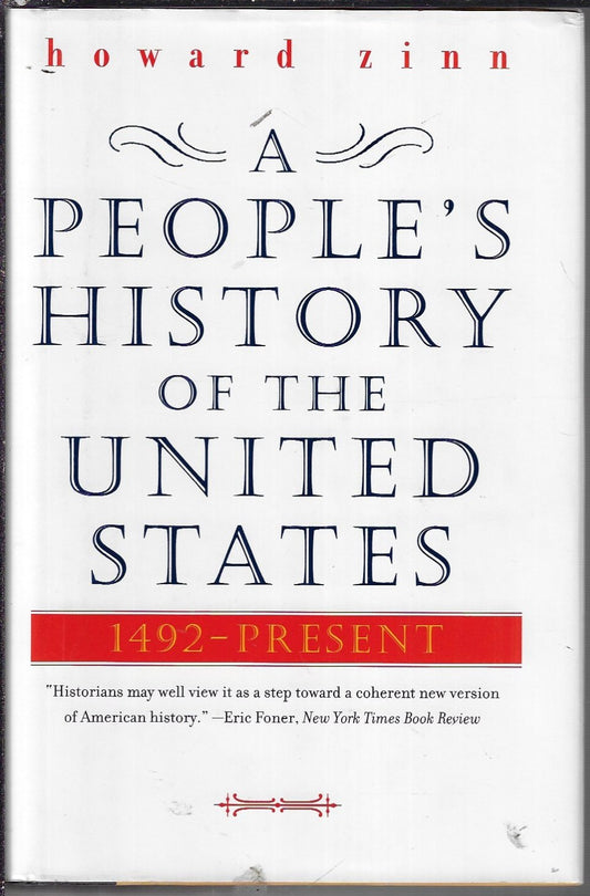 Omslag van A People's History of the United States door Howard Zinn, tweedehands boek bij Boekhandel Bloks