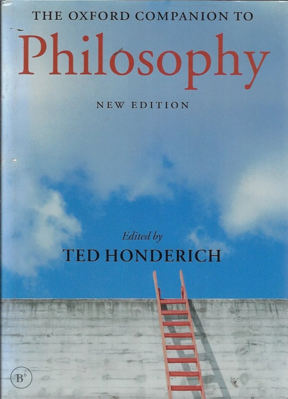 Omslag van The Oxford companion to philosophy door Ted Honderich, tweedehands boek bij Boekhandel Bloks
