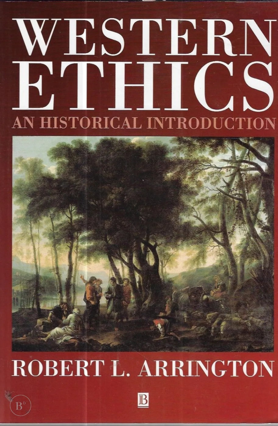 Omslag van Western ethics door Robert L. Arrington, tweedehands boek bij Boekhandel Bloks