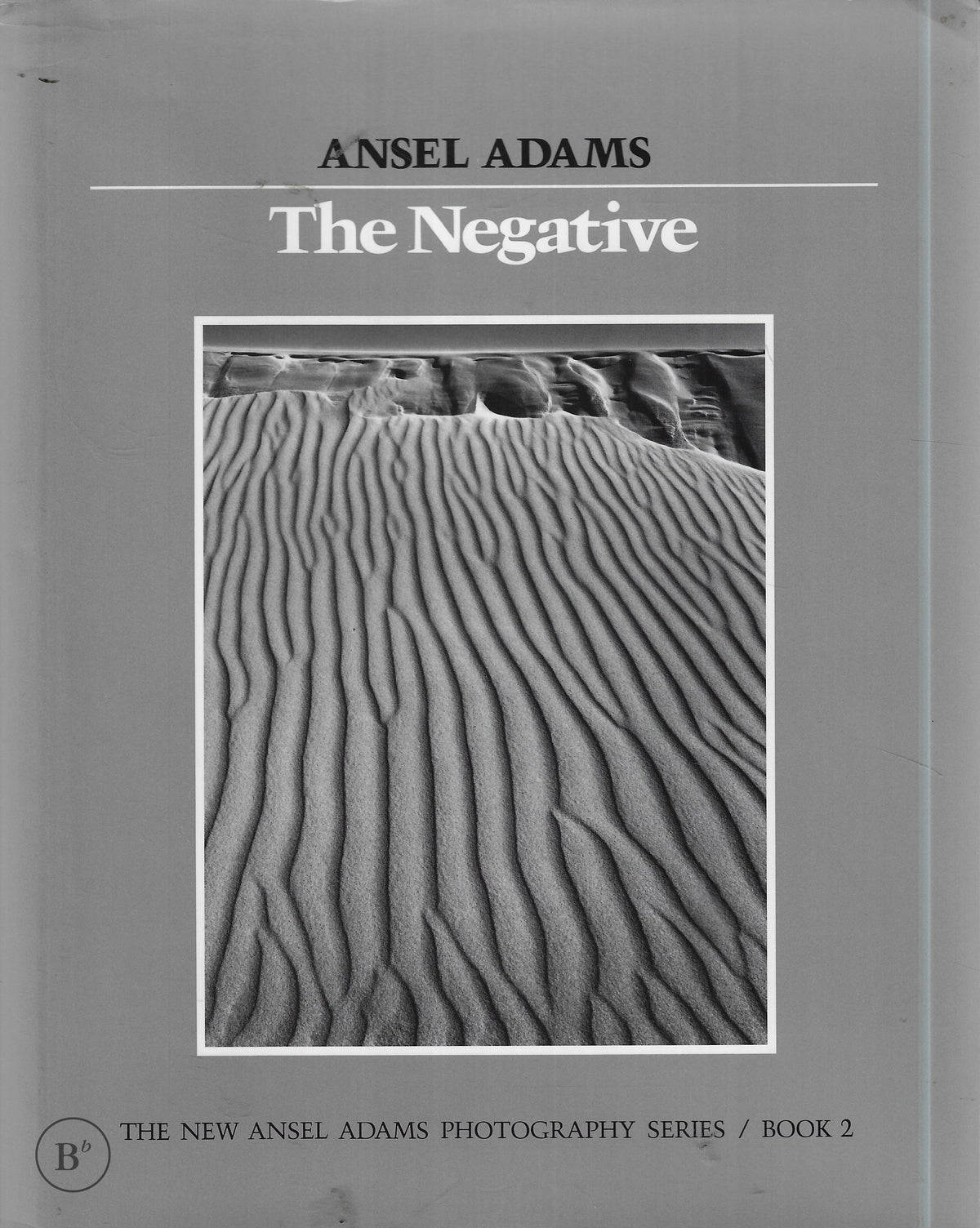 Omslag van The negative door Ansel Adams, tweedehands boek bij Boekhandel Bloks