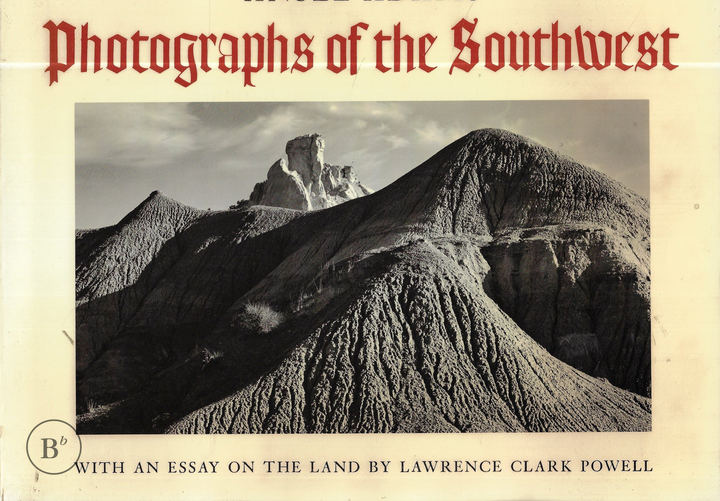 Omslag van Photographs of the South-west door Ansel Adams, tweedehands boek bij Boekhandel Bloks