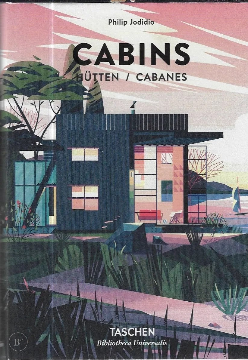 Omslag van Cabins door Philip Jodidio, tweedehands boek bij Boekhandel Bloks