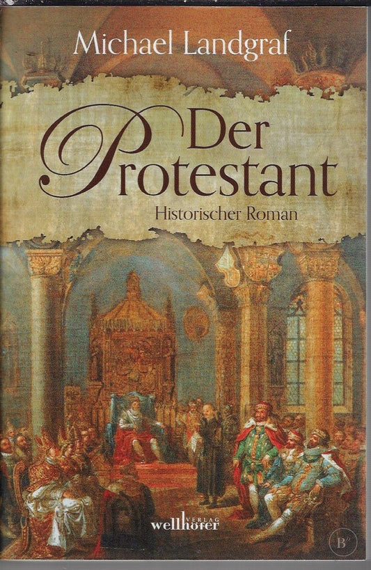 Omslag van Der Protestant door Michael Landgraf, tweedehands boek bij Boekhandel Bloks