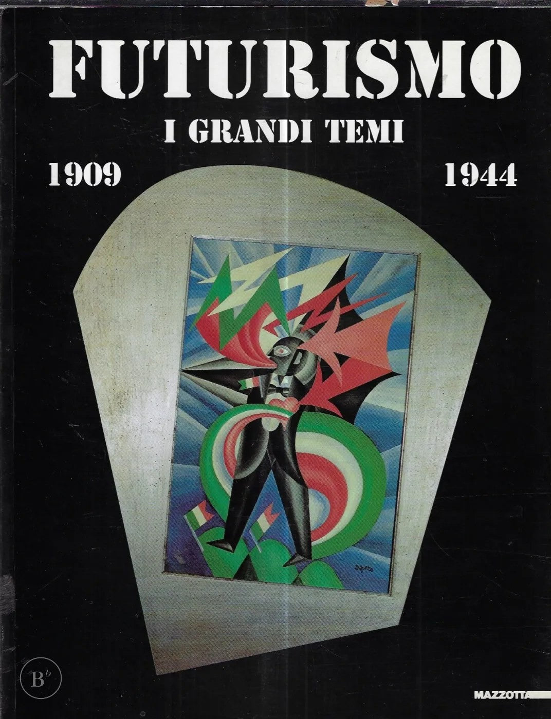 Omslag van Futurismo. I grandi temi (1909-1944) door Enrico Crispolti, tweedehands boek bij Boekhandel Bloks