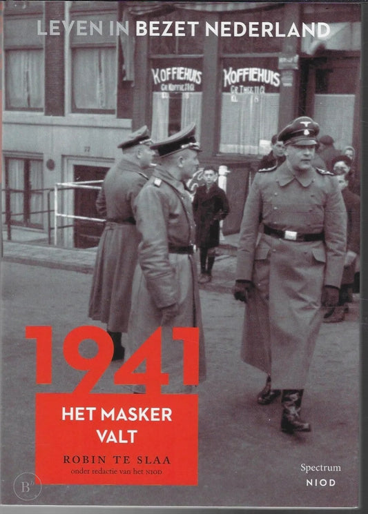 Omslag van 1941 door Robin te Slaa, Erik Somers, René Kok, Holocaust- en Genocidestudies NIOD Instituut voor Oorlogs-, tweedehands boek bij Boekhandel Bloks