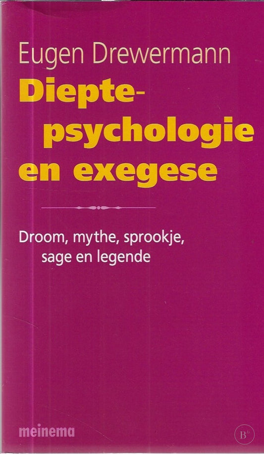 Omslag van Dieptepsychologie en exegese door Eugen Drewermann, tweedehands boek bij Boekhandel Bloks
