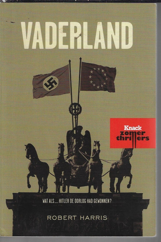 Omslag van Vaderland door Bezige Bij b.v., tweedehands boek bij Boekhandel Bloks