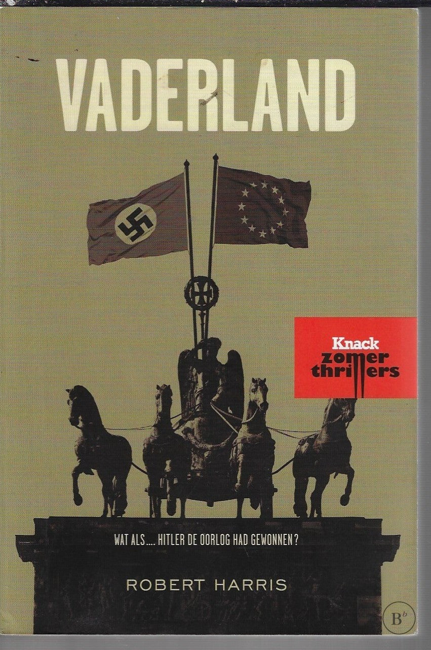 Omslag van Vaderland door Robert Harris, tweedehands boek bij Boekhandel Bloks