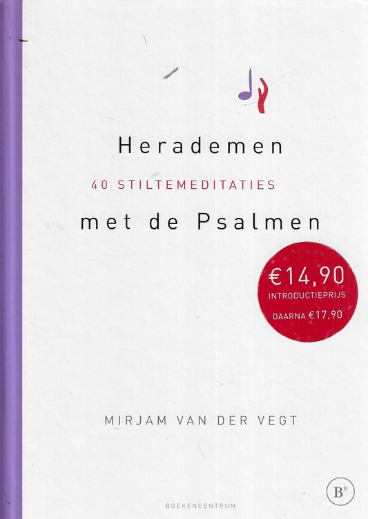 Omslag van Herademen met de Psalmen door Mirjam van der Vegt, tweedehands boek bij Boekhandel Bloks