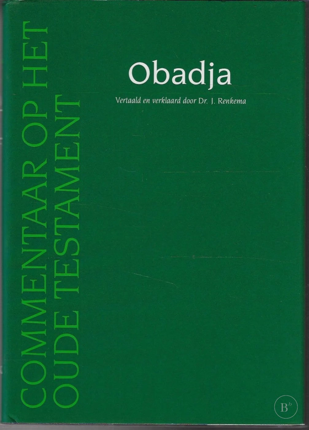 Omslag van Obadja door J. Renkema, tweedehands boek bij Boekhandel Bloks