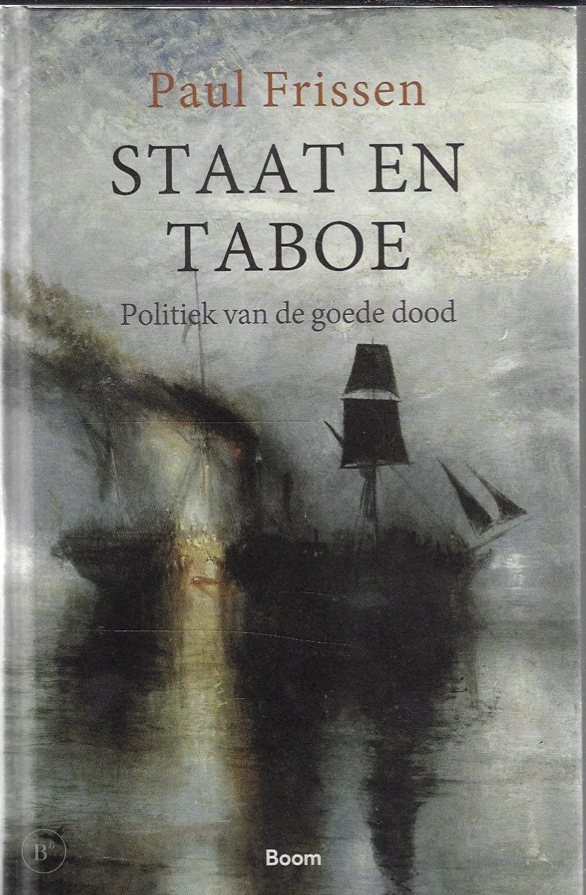 Omslag van Staat en taboe door Paul Frissen, tweedehands boek bij Boekhandel Bloks