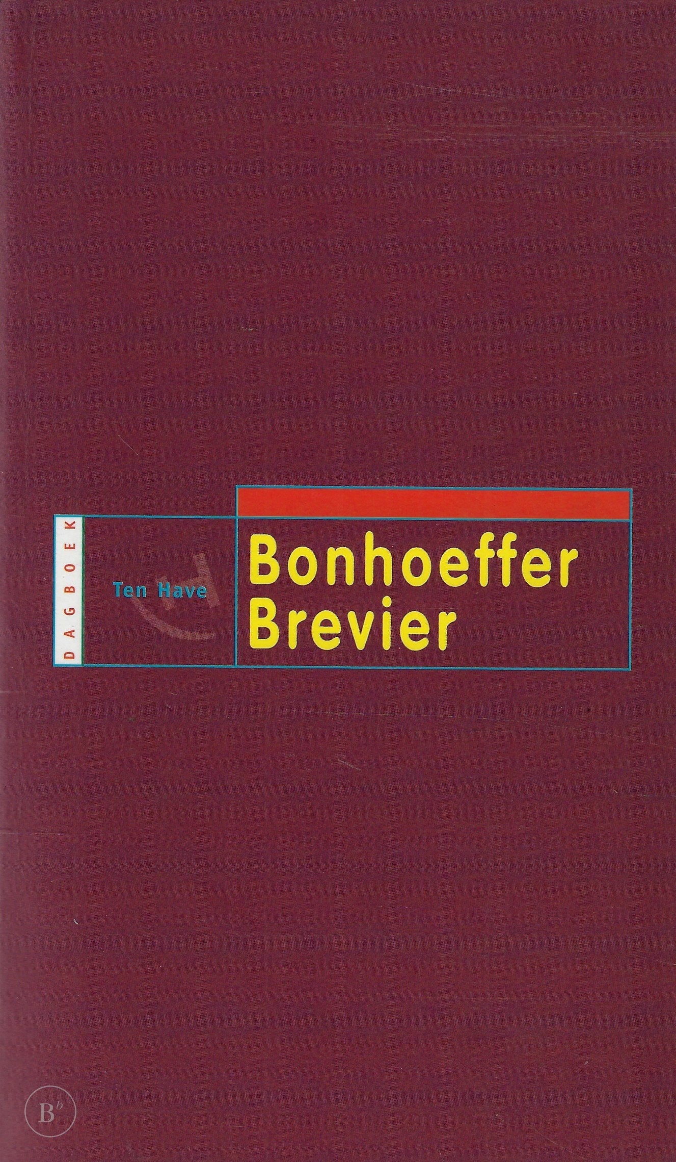 Omslag van Bonhoeffer Brevier door Dietrich Bonhoeffer, tweedehands boek bij Boekhandel Bloks
