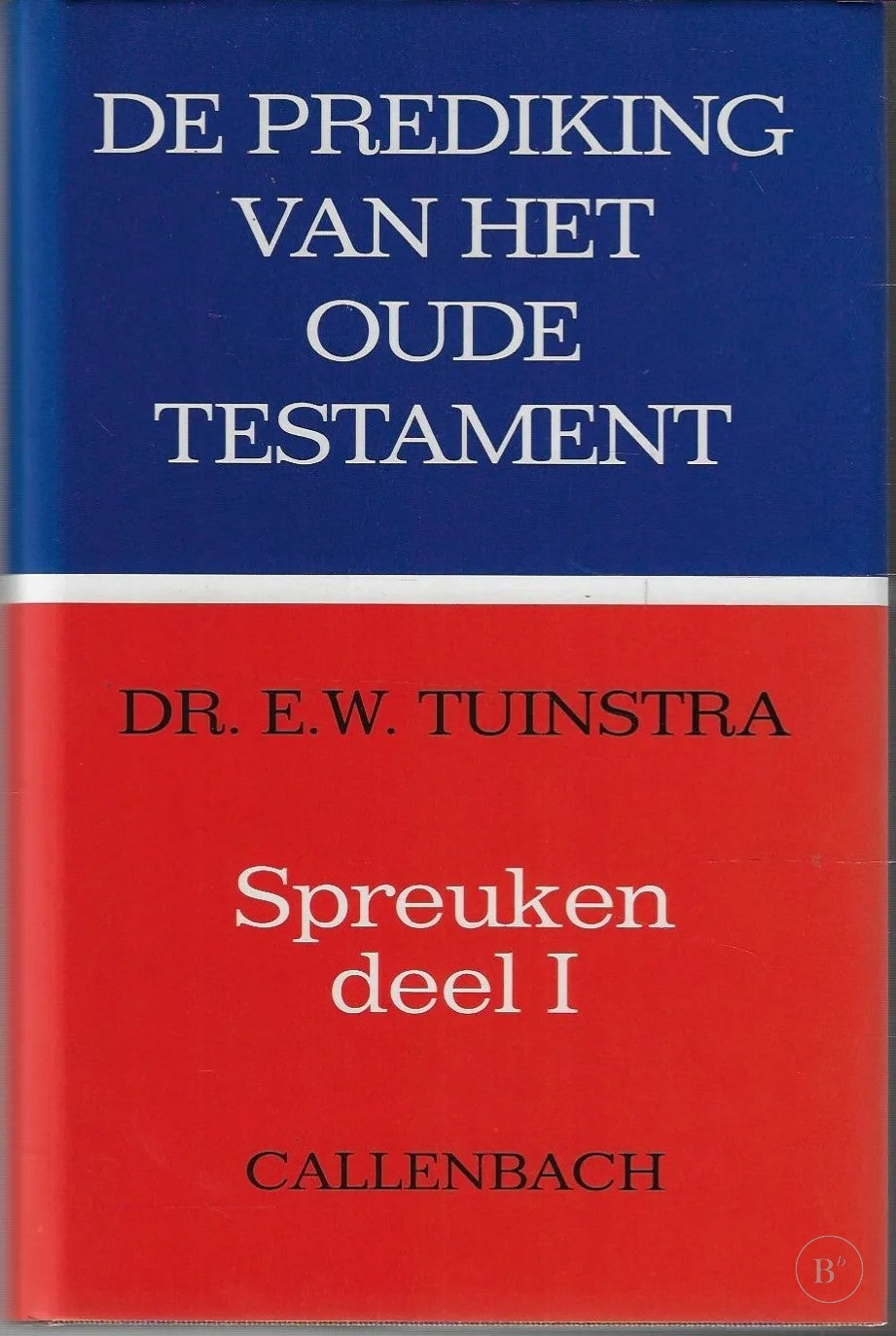 Omslag van Spreuken door Evert Willem Tuinstra, tweedehands boek bij Boekhandel Bloks
