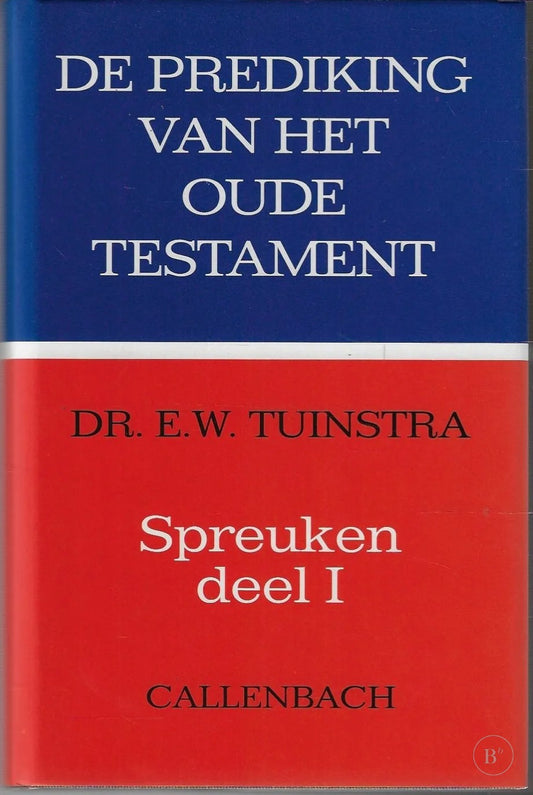 Omslag van Spreuken door Evert Willem Tuinstra, tweedehands boek bij Boekhandel Bloks