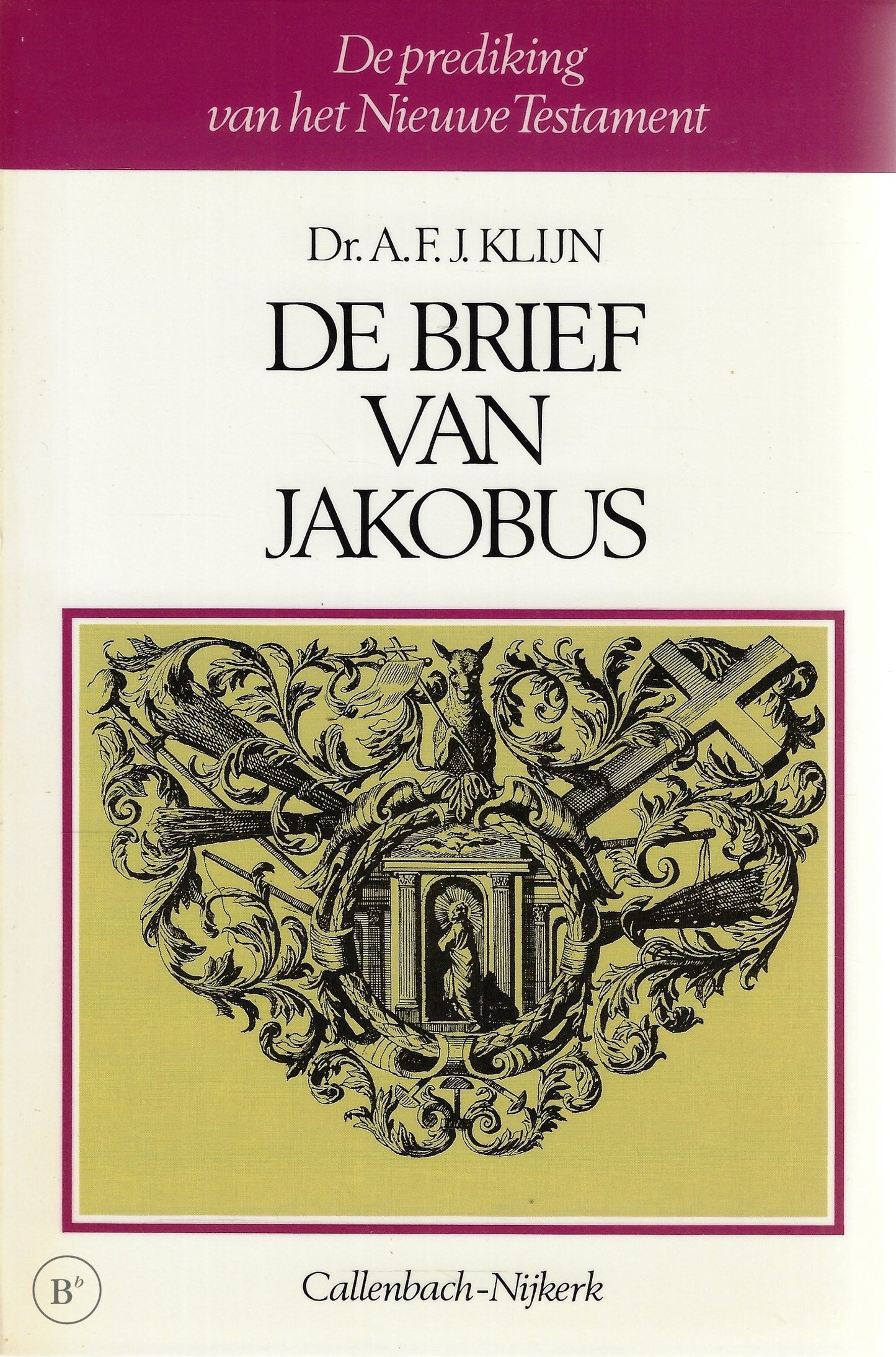 Omslag van Brief van jakobus door Klijn, tweedehands boek bij Boekhandel Bloks