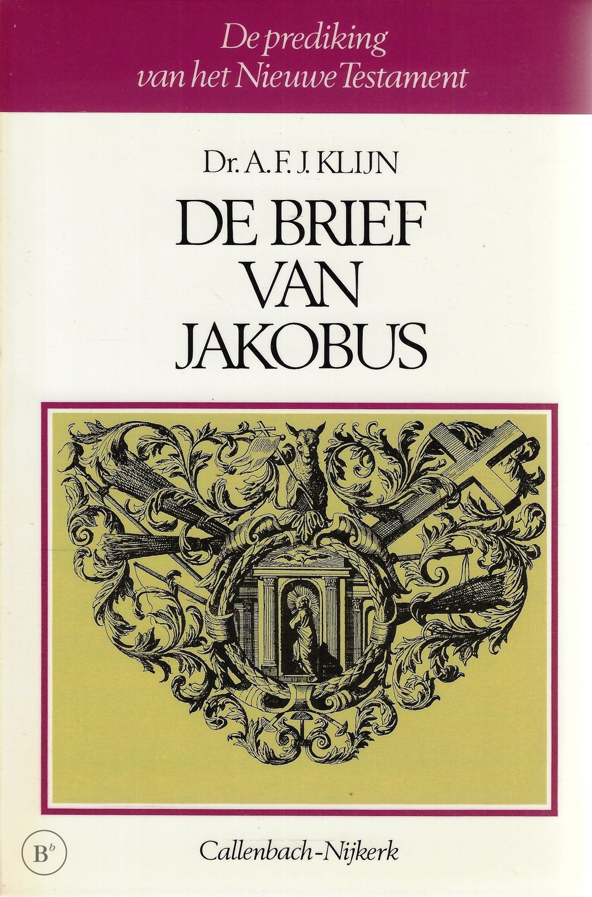 Omslag van Brief van jakobus door Klijn, tweedehands boek bij Boekhandel Bloks
