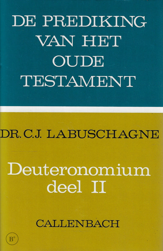 Omslag van Deuteronomium II door Labuschagne, tweedehands boek bij Boekhandel Bloks