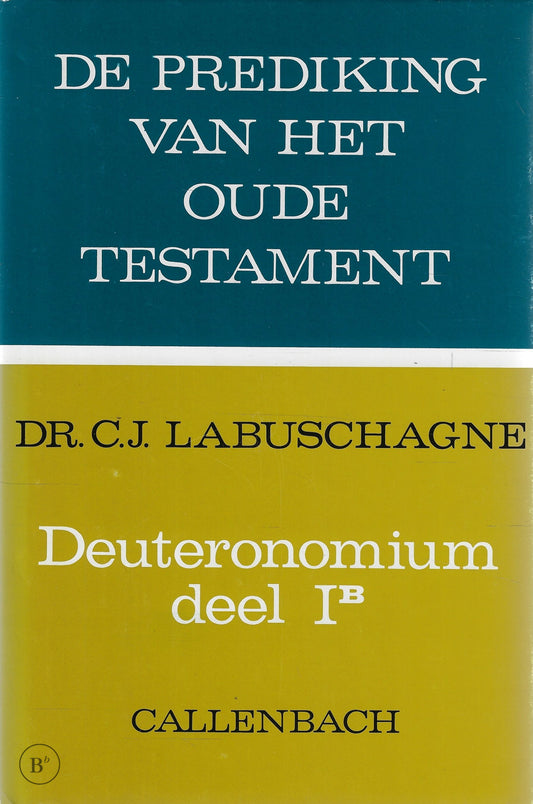 Omslag van Deuteronomium I B door Labuschagne, tweedehands boek bij Boekhandel Bloks