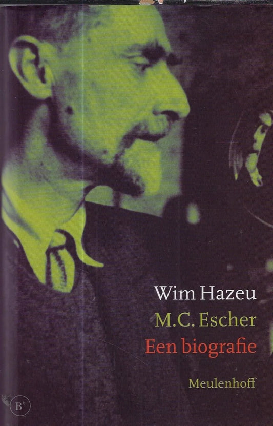 Omslag van M.C. Escher door Wim Hazeu, tweedehands boek bij Boekhandel Bloks