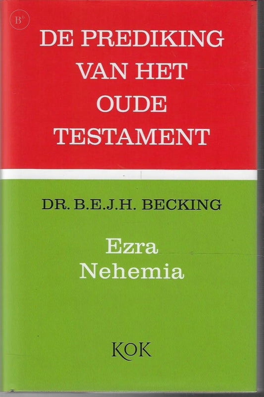 Omslag van Ezra - Nehemia door Bob Becking, tweedehands boek bij Boekhandel Bloks