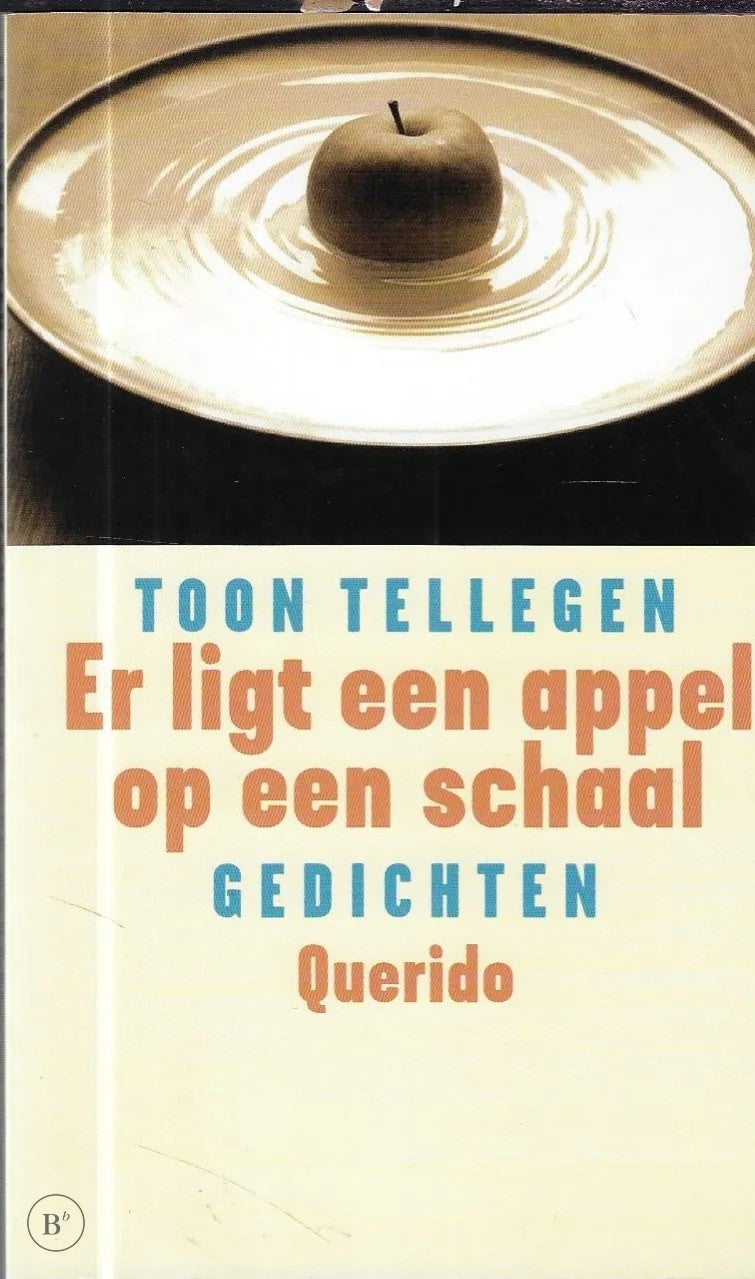 Omslag van Er Ligt Een Appel Op Een Schaal door Toon Tellegen, tweedehands boek bij Boekhandel Bloks