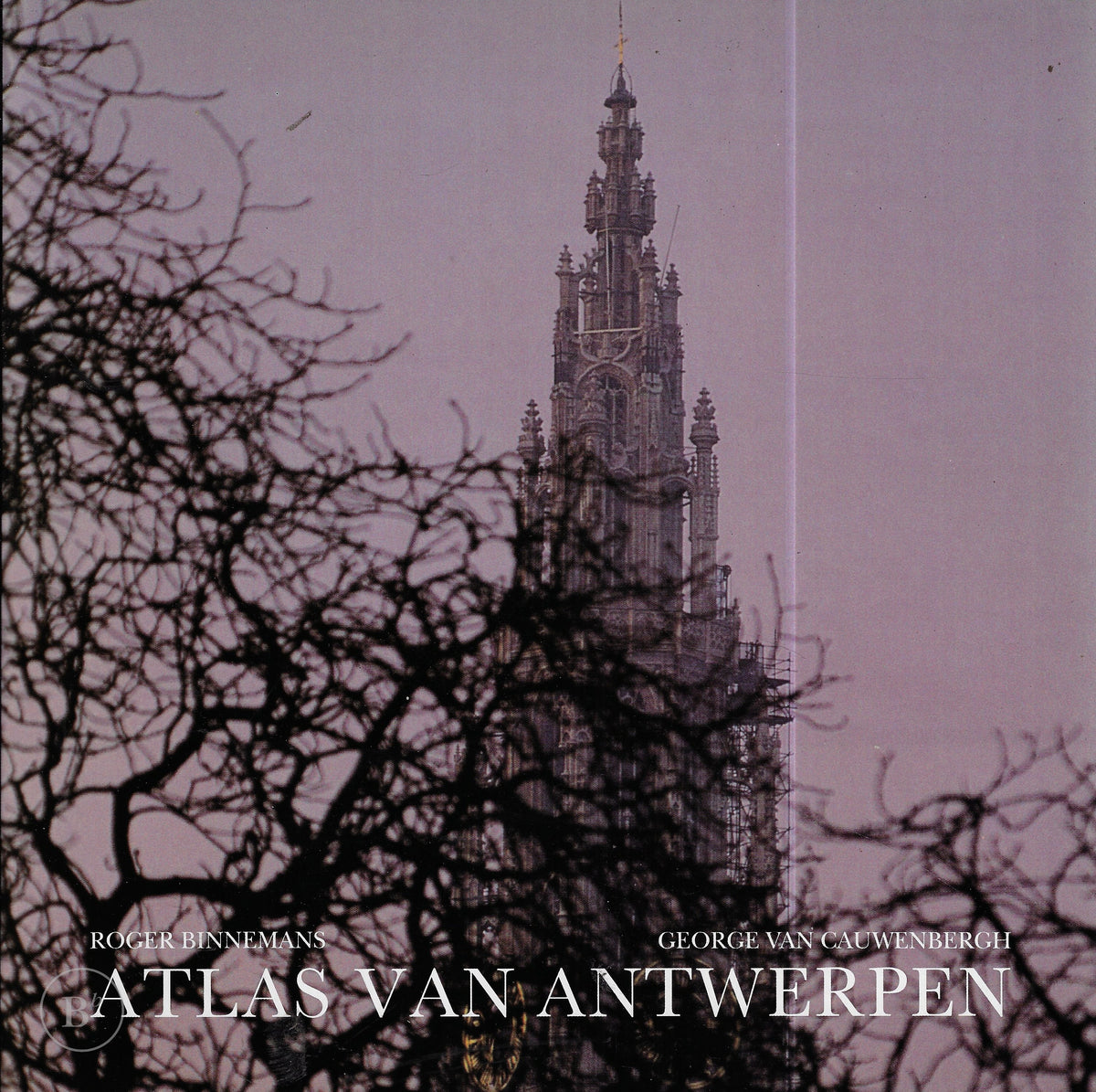 Omslag van Atlas van Antwerpen door Roger Binnemans, tweedehands boek bij Boekhandel Bloks