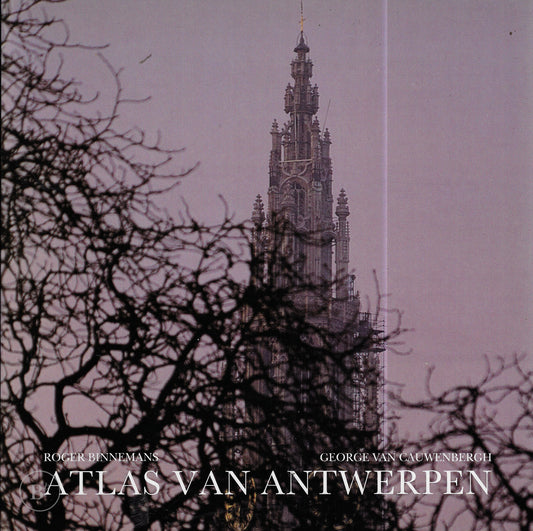 Omslag van Atlas van Antwerpen door Roger Binnemans, tweedehands boek bij Boekhandel Bloks
