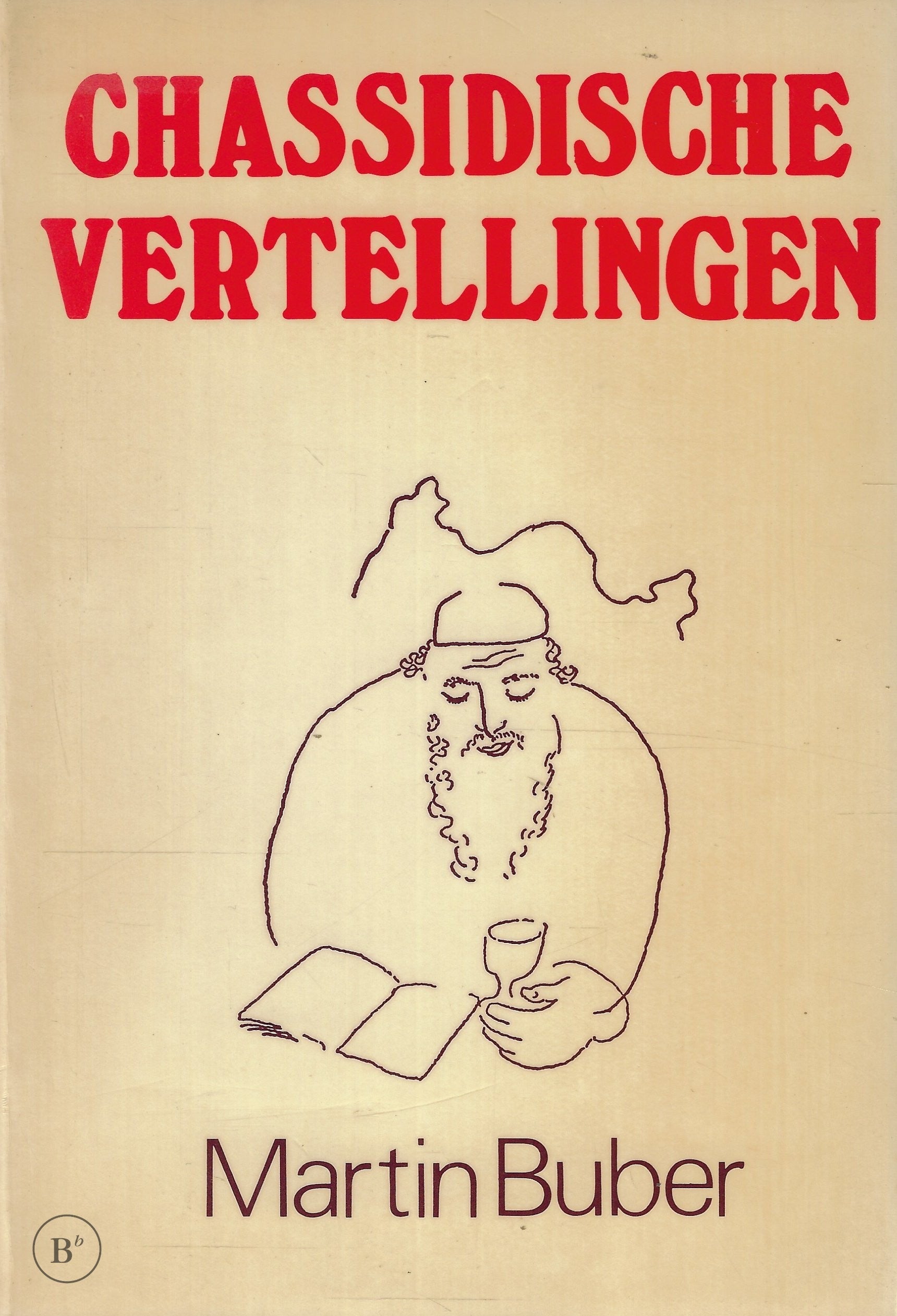 Omslag van Chassidische vertellingen door Martin Buber, tweedehands boek bij Boekhandel Bloks