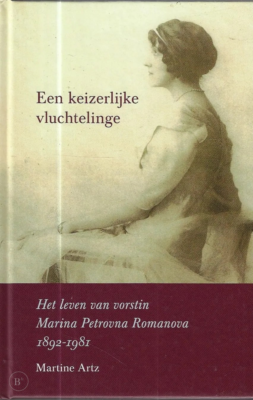 Omslag van Een keizerlijke vluchtelinge door Martine Artz, tweedehands boek bij Boekhandel Bloks