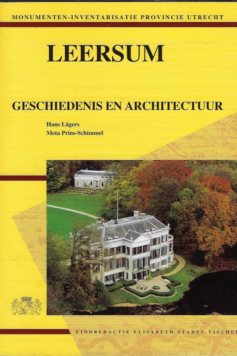 Omslag van Leersum, geschiedenis en architectuur door Hans Lägers, tweedehands boek bij Boekhandel Bloks