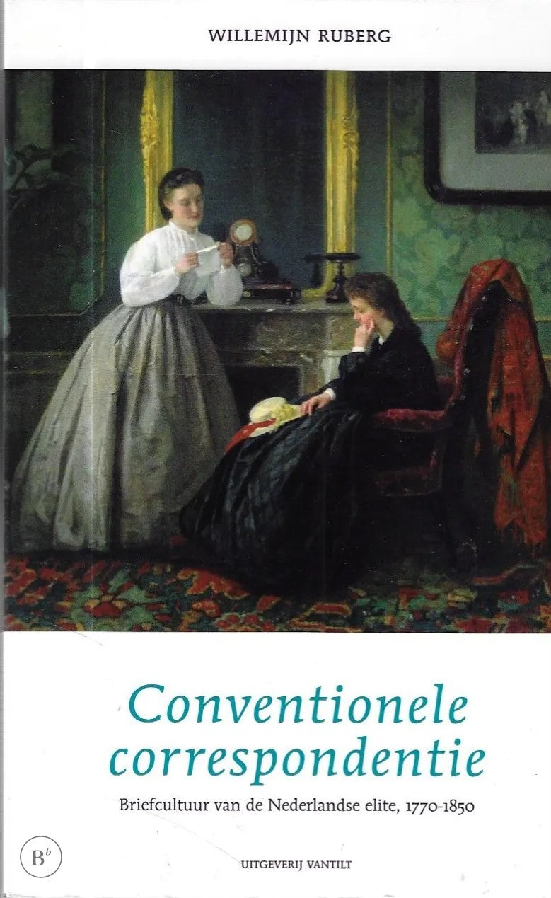 Omslag van Conventionele correspondentie door Willemijn Ruberg, tweedehands boek bij Boekhandel Bloks