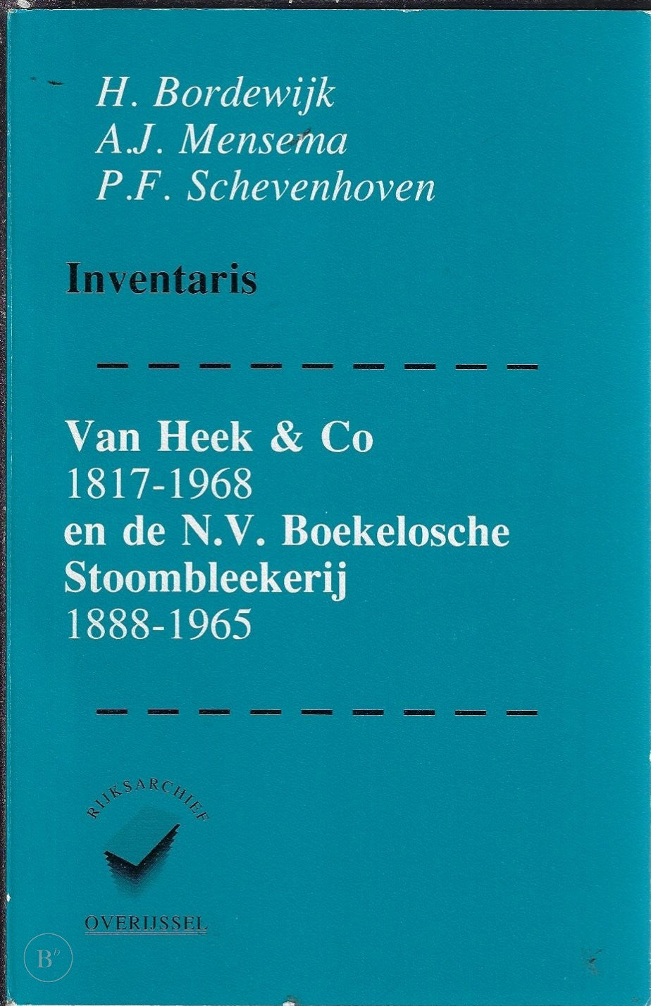 Omslag van De Boekelosche Stoombleekerij 1888-1965 door Bart Stuiver, Jacques Baal, tweedehands boek bij Boekhandel Bloks
