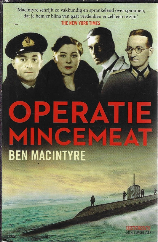 Omslag van Operatie Mincemeat door Ben Macintyre, tweedehands boek bij Boekhandel Bloks