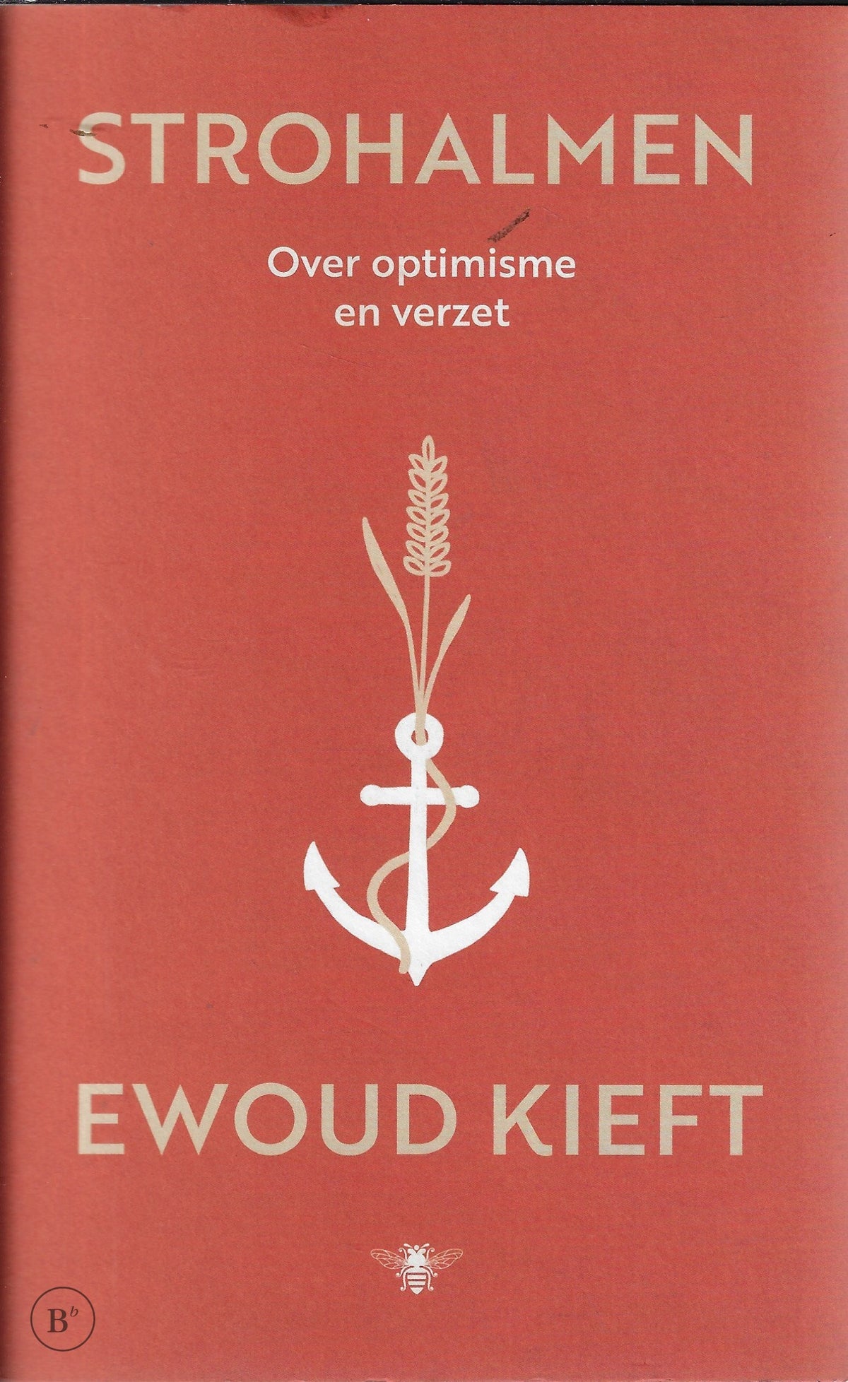 Omslag van Strohalmen door Ewoud Kieft, tweedehands boek bij Boekhandel Bloks
