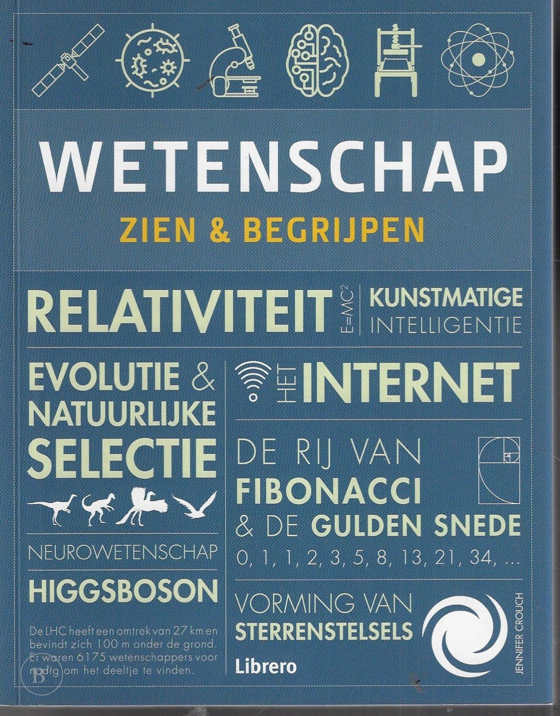 Omslag van Wetenschap: Zien en begrijpen door Jennifer Crouch, tweedehands boek bij Boekhandel Bloks