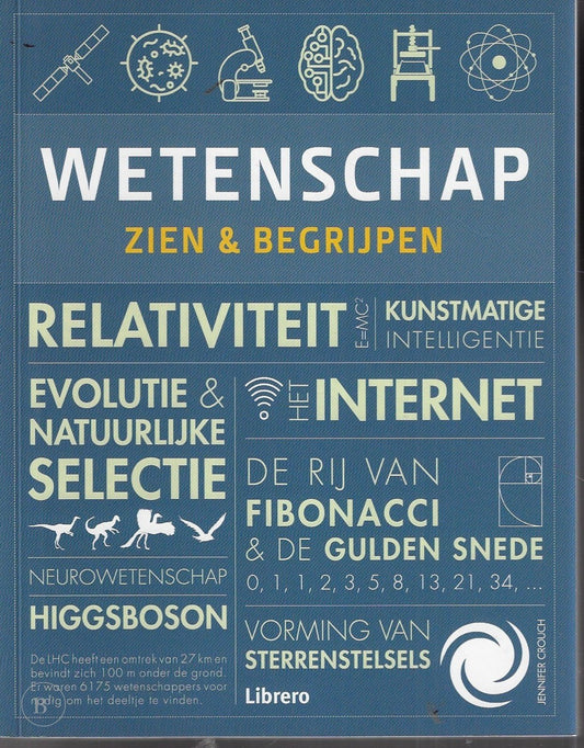 Omslag van Wetenschap: Zien en begrijpen door Jennifer Crouch, tweedehands boek bij Boekhandel Bloks