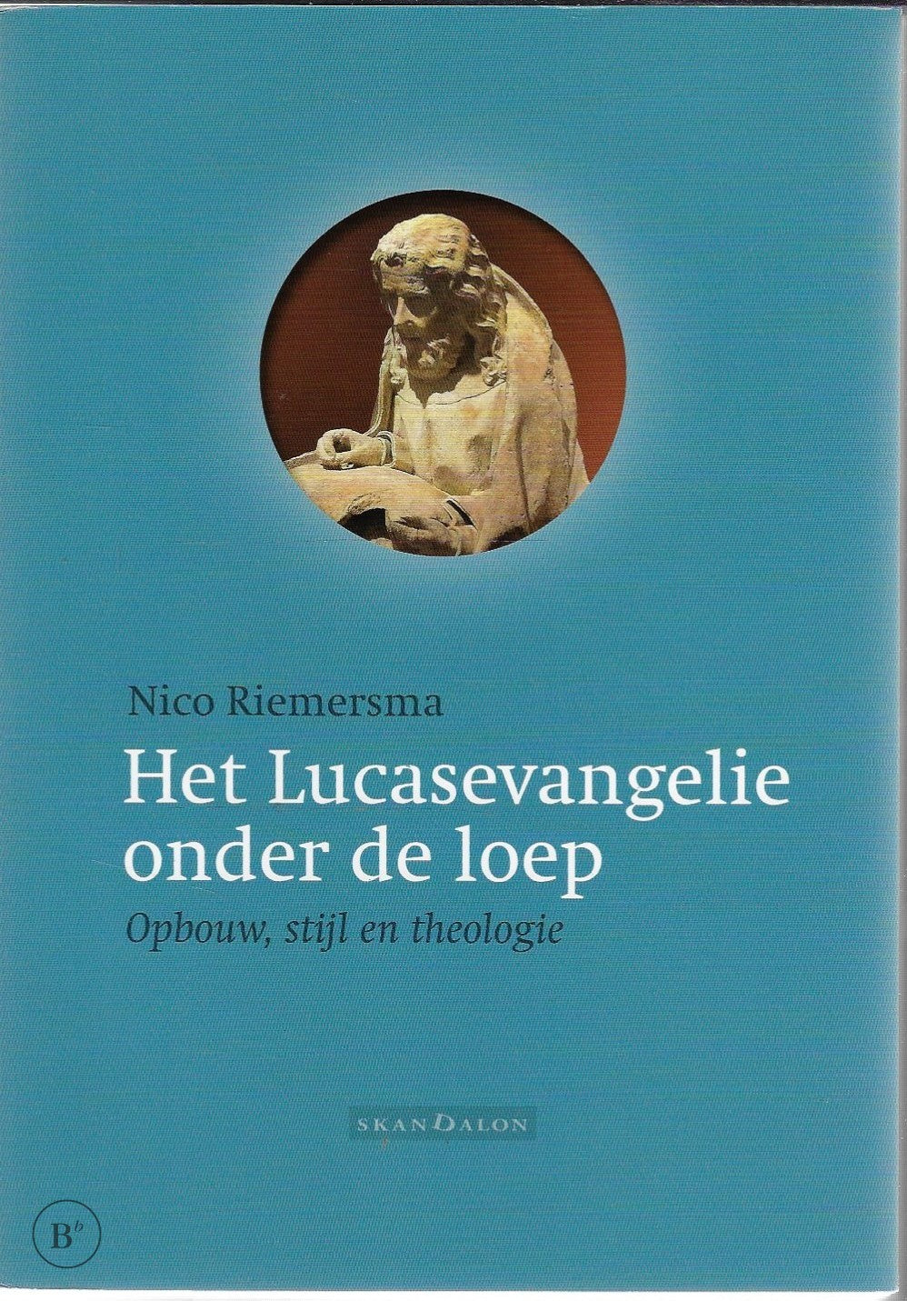 Omslag van Het Lucasevangelie onder de loep door N. A. Riemersma, tweedehands boek bij Boekhandel Bloks