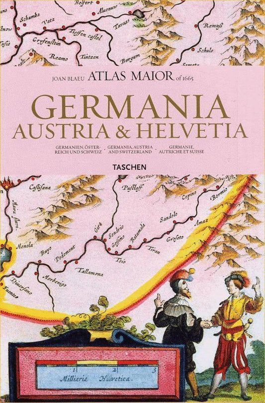 Joan Blaeu Atlas Maior 1665 Germania meertalig